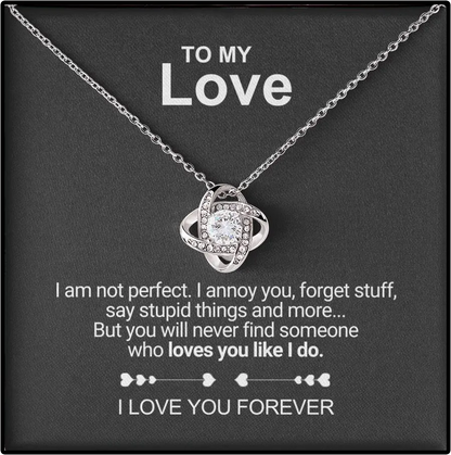To My Love – Forever Yours Necklace Gift